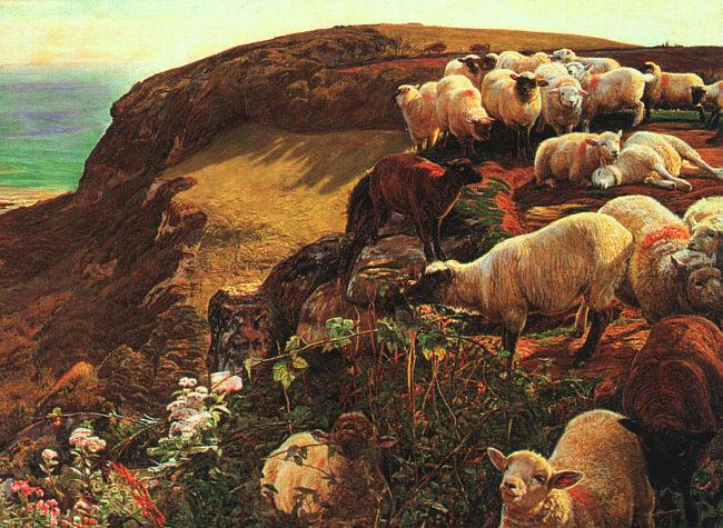 William Holman Hunt On English Coasts Norge oil painting art